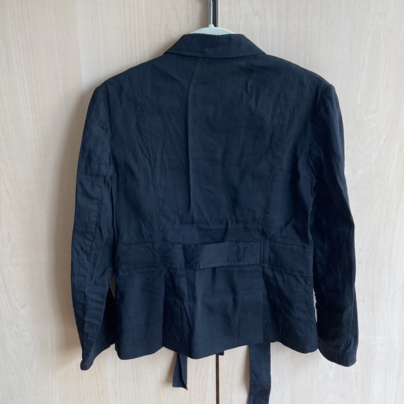 **SOLD** Theory linen jacket - Picture 2 of 5